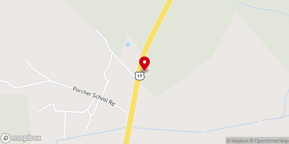 Map showing location of Ocean Grove Church