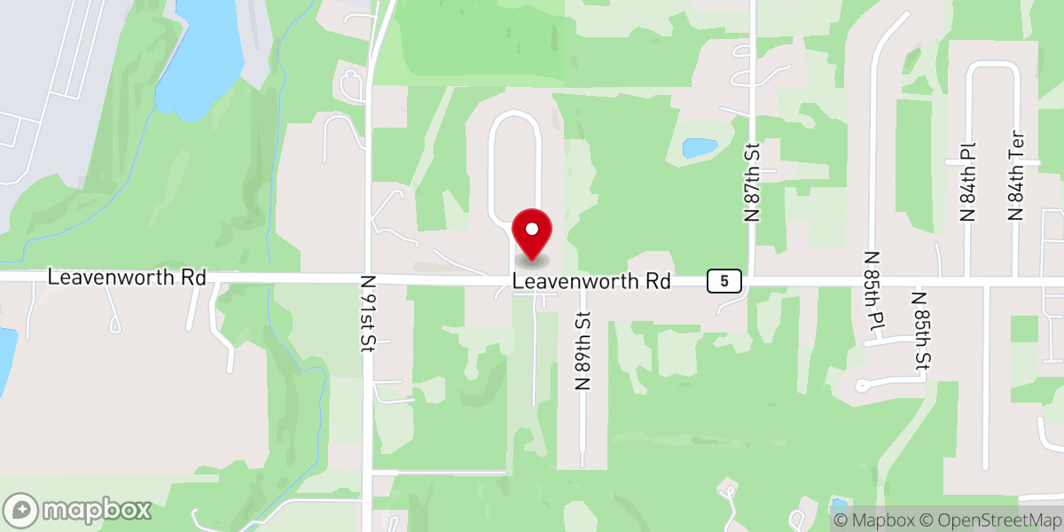 Map showing location of Stow Vow Missionary Baptist Church