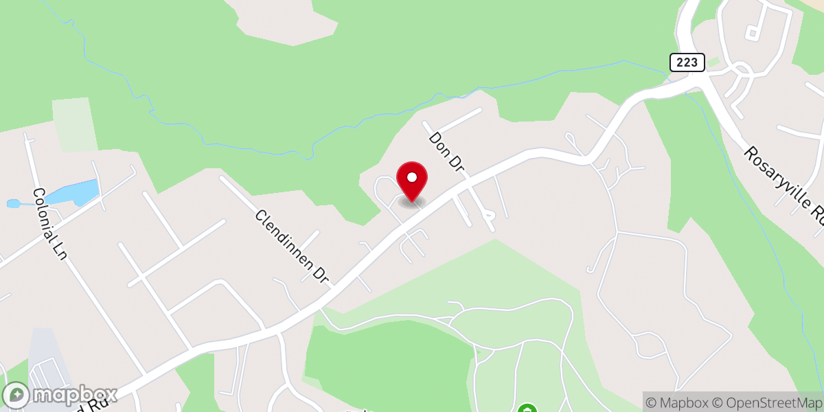 Map showing location of restoration worship temple