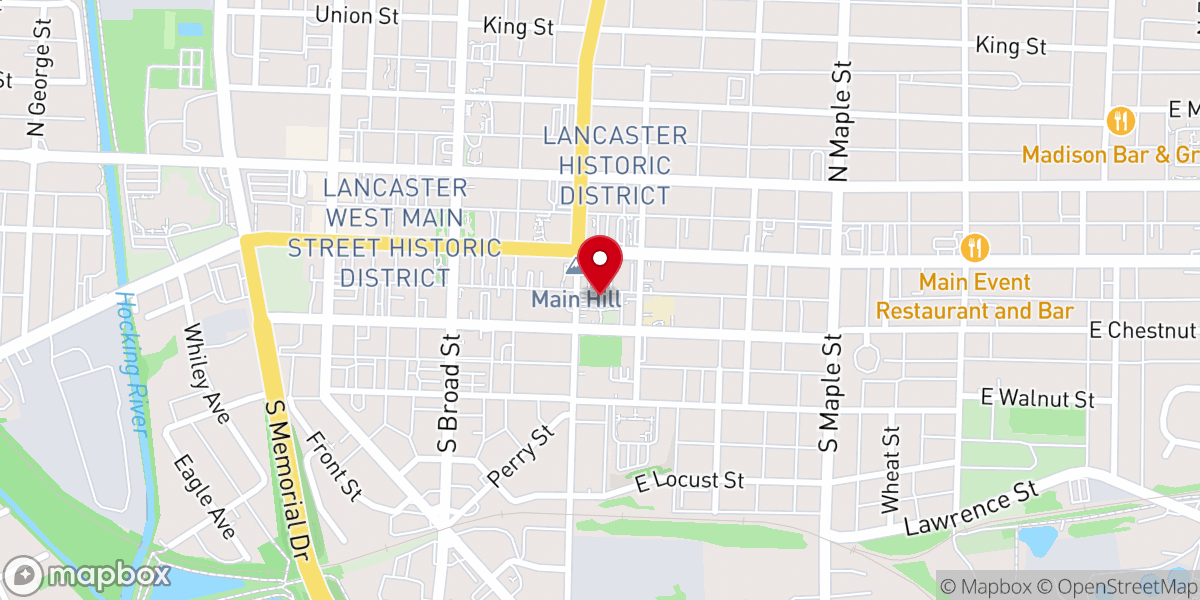 Map showing location of The Basilica of St. Mary of the Assumption
