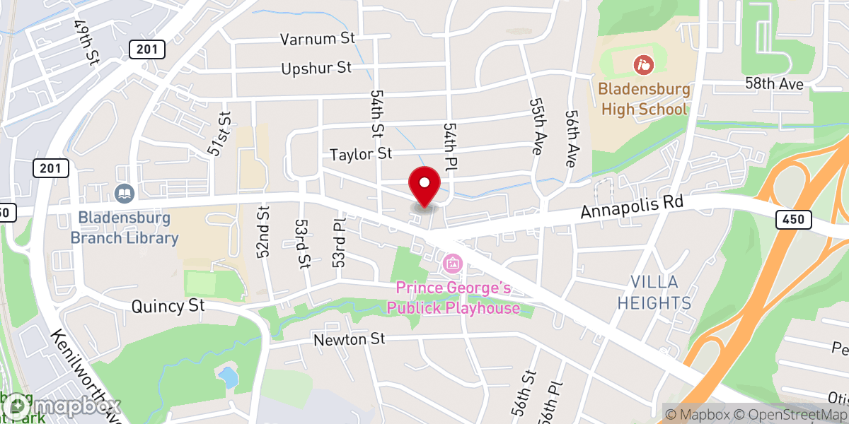 Map showing location of Iglesia Evangelica Remanente Fiel