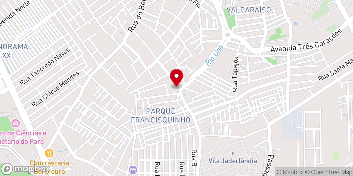 Map showing location of Paróquia Arcanjo São Miguel