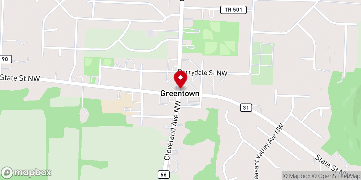 Map showing location of Faith Victory Church