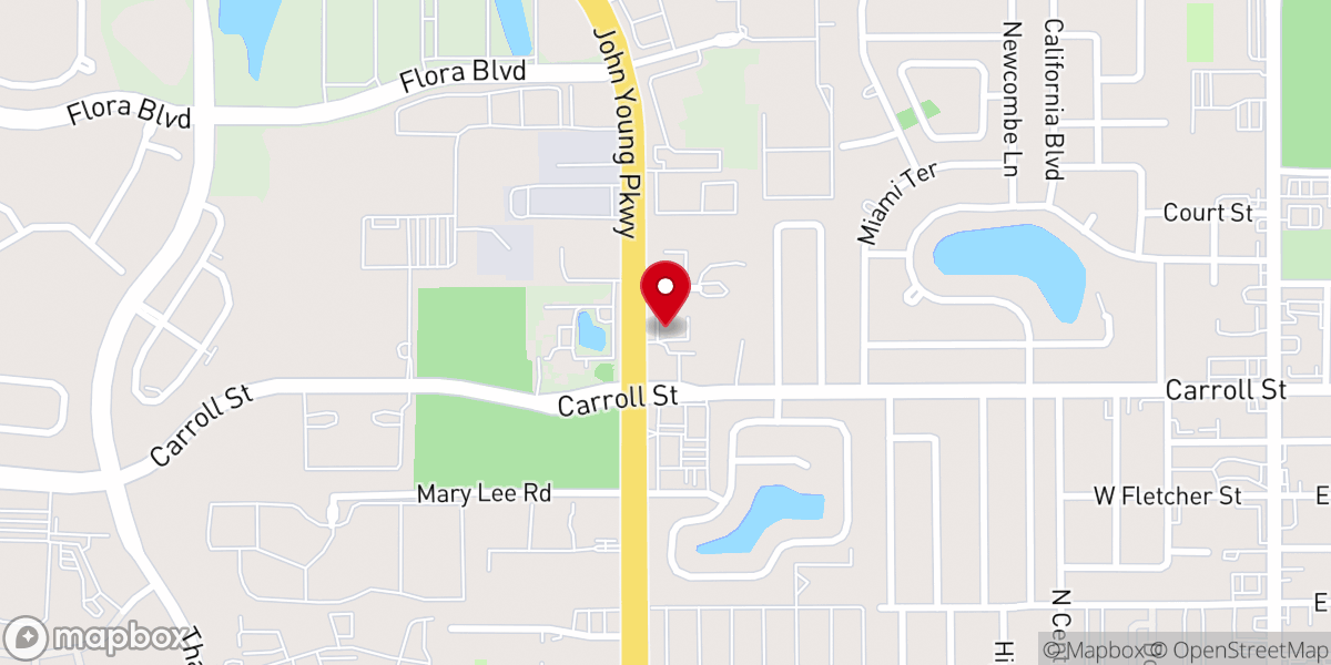 Map showing location of Anawim Catholic Bookstore Inc