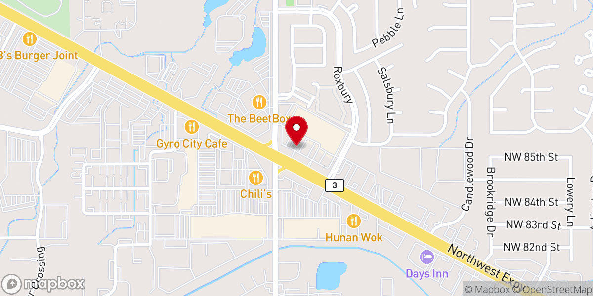 Map showing location of Bring in Christ Ministries Inc