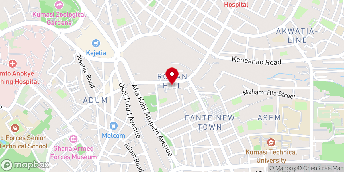 Map showing location of Saint Peter's Cathedral Basilica