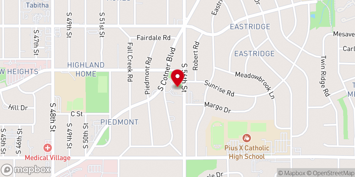 Map showing location of Adoration Convent of Christ the King