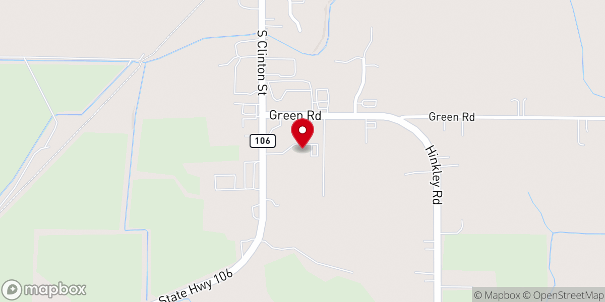 Map showing location of Highest Praise Worship Center