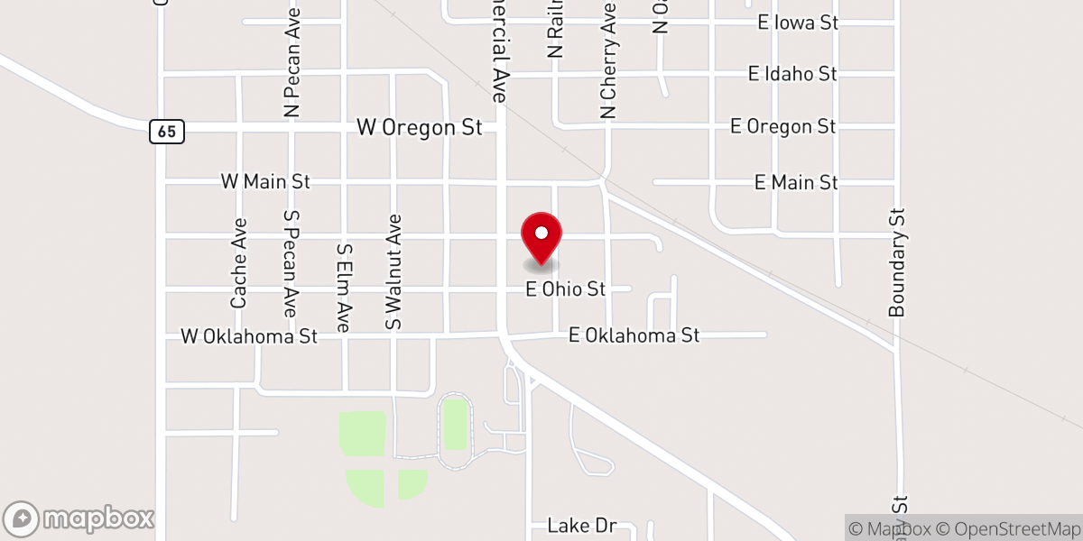 Map showing location of Heart of truth church