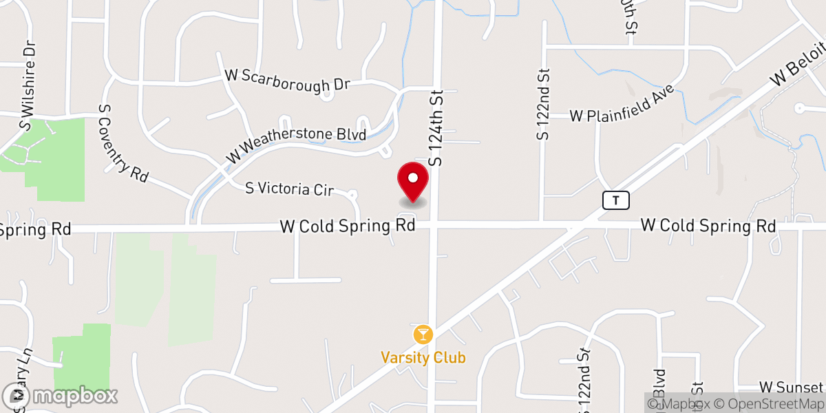 Map showing location of Resurrection Lutheran Church