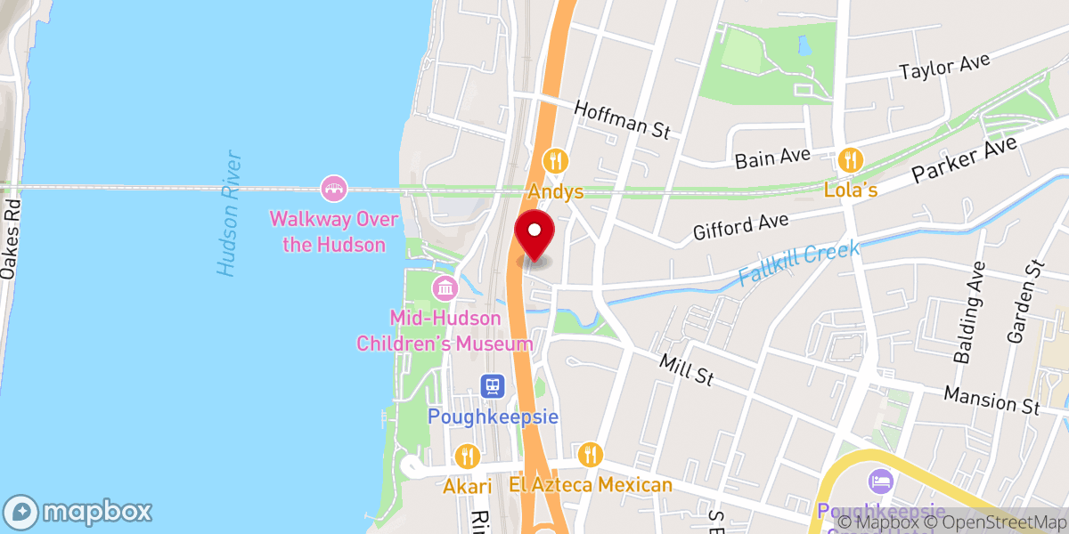 Map showing location of Our Lady of Mt Carmel Church