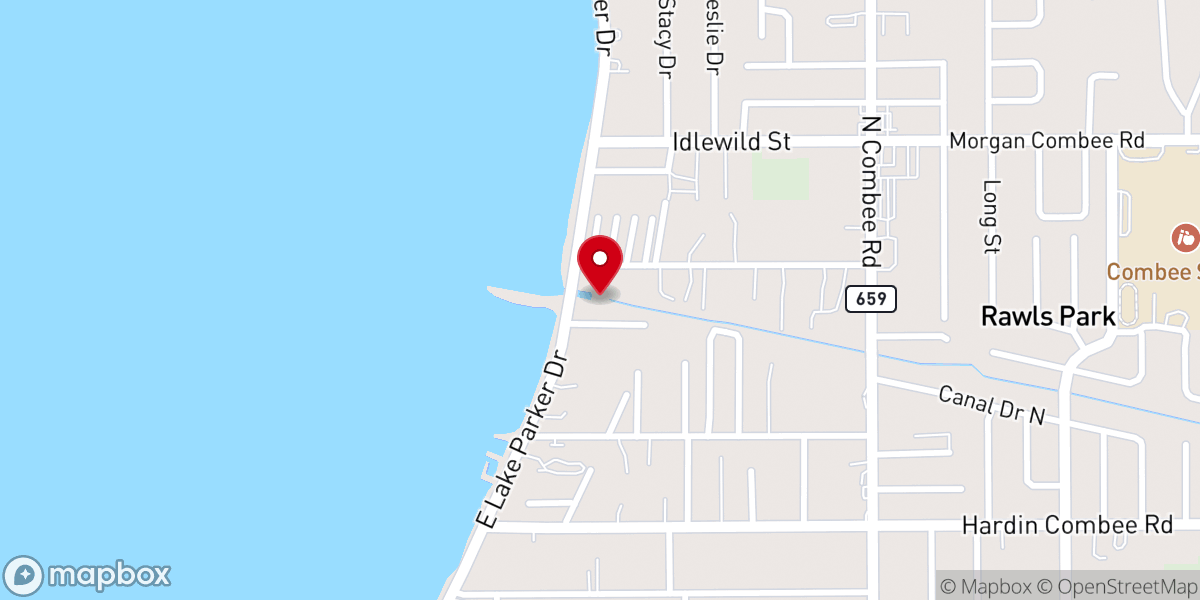 Map showing location of ICMET Manantial de Vida