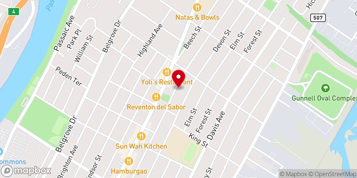 Map showing location of Ministerio Evangelistico De Adoracao Adonai Inc