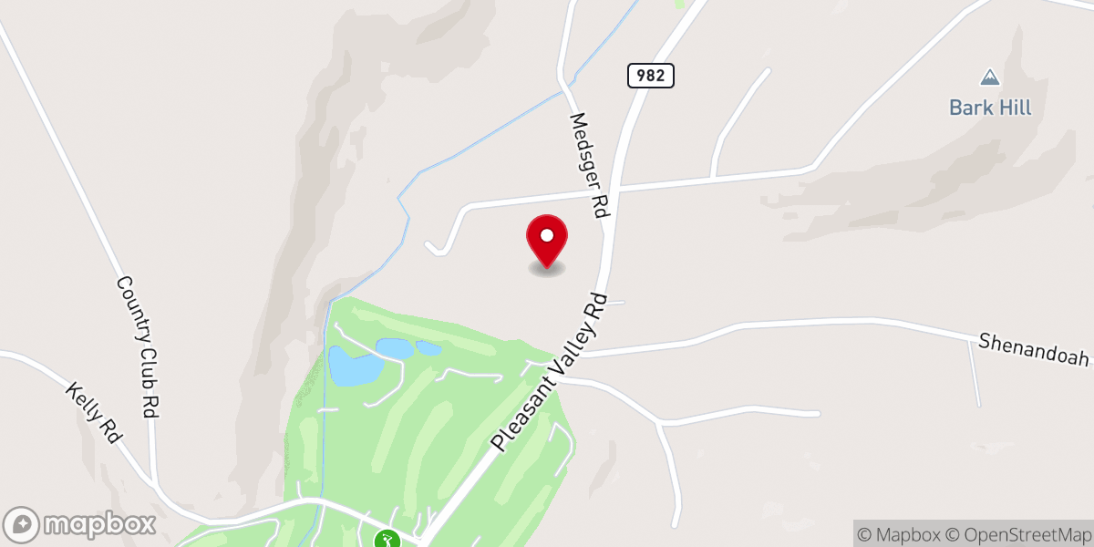 Map showing location of Mount Olive Evangelical Church - Fellowship Hall