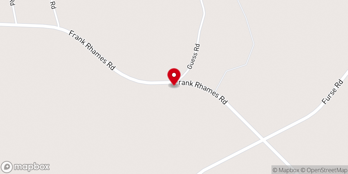 Map showing location of Saint Mark Missionary Baptist Church