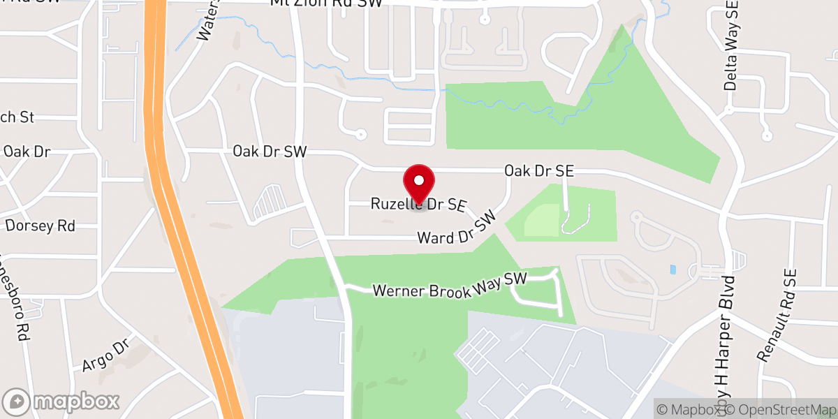 Map showing location of Midtown Spiritual Community Inc