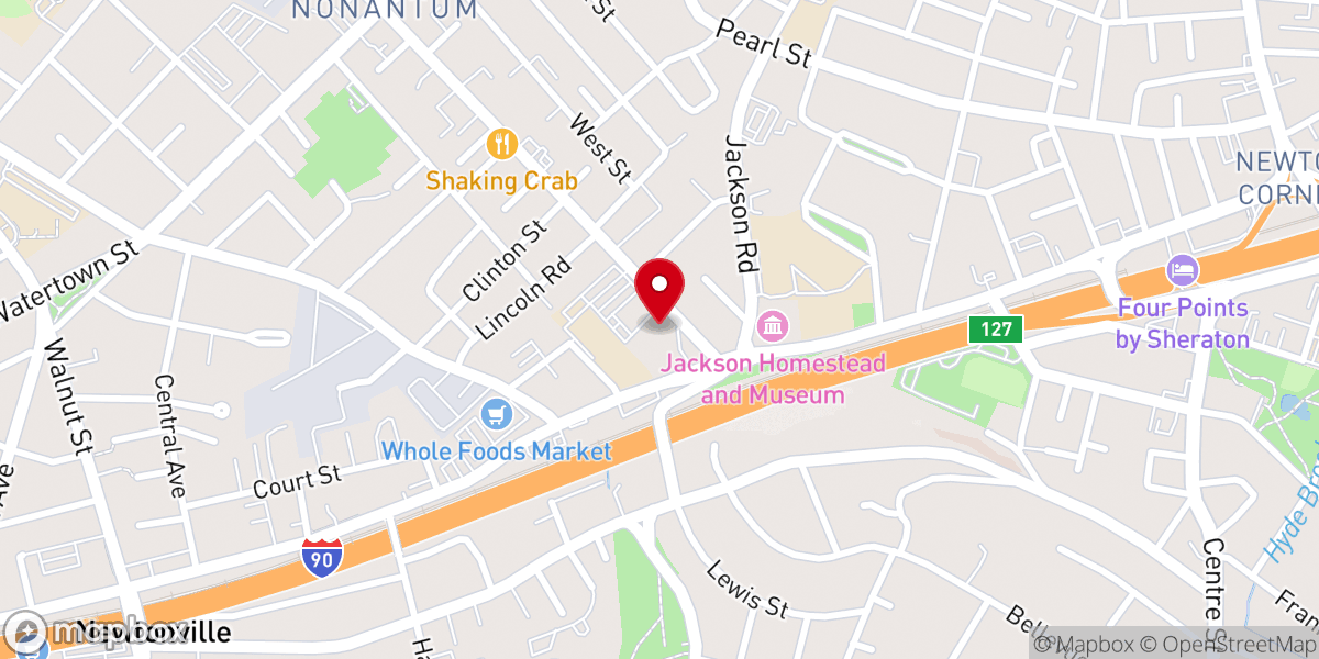 Map showing location of St Mary of Carmen Society