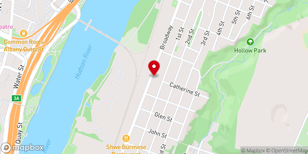 Map showing location of Holy Deliverance Church of God in Christ