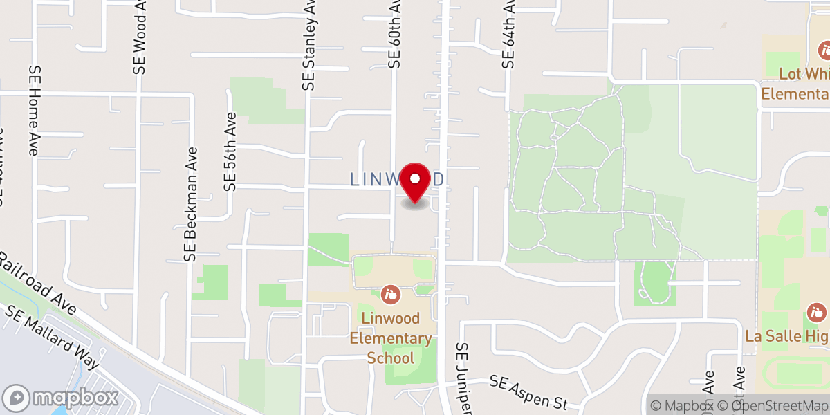 Map showing location of Saint Pauls United Methodist Church