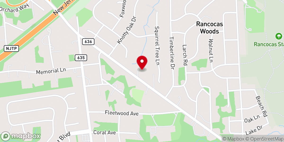 Map showing location of Palavra Viva Church New Jersey