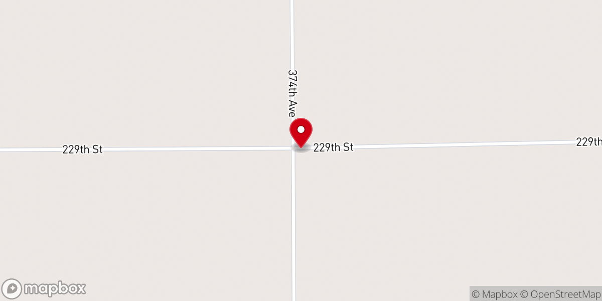 Map showing location of Templeton Church