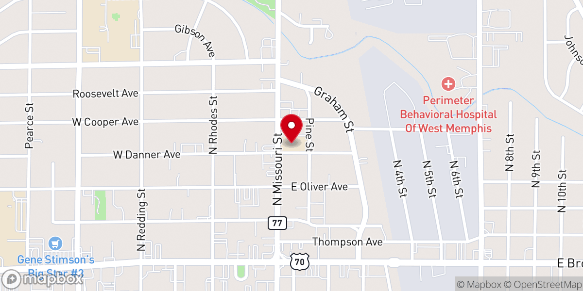 Map showing location of St Michael's Catholic School