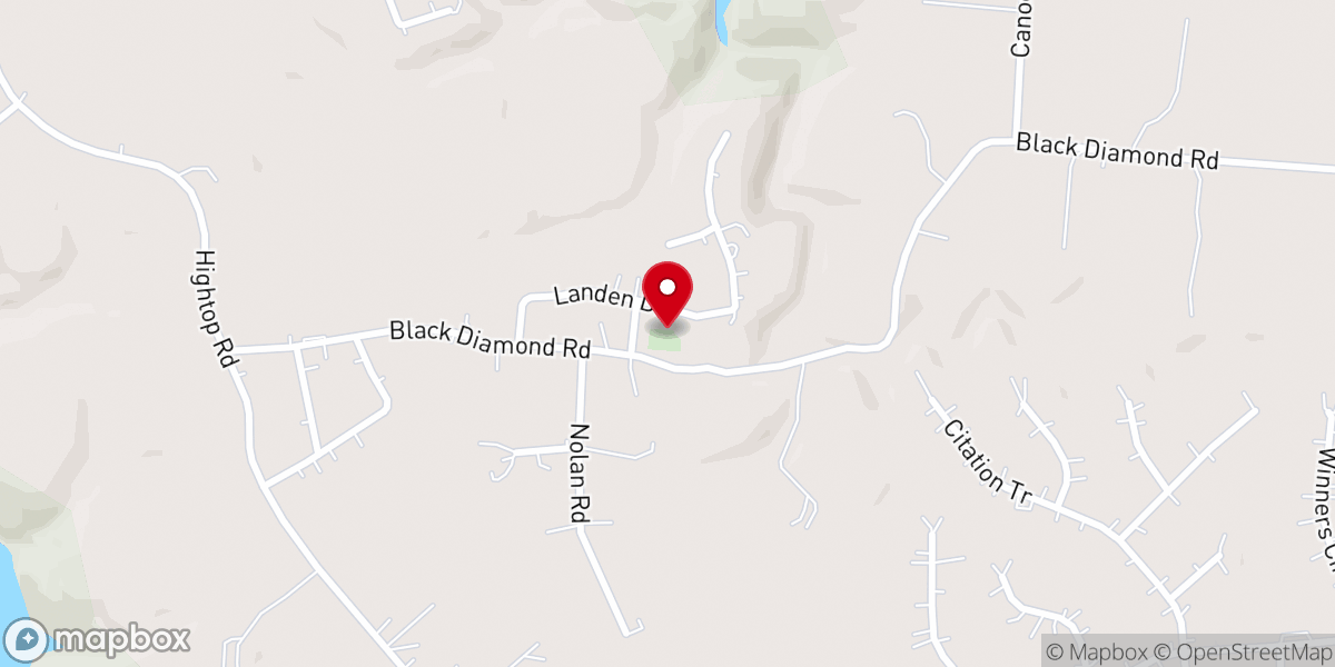Map showing location of Chestnut Chapel