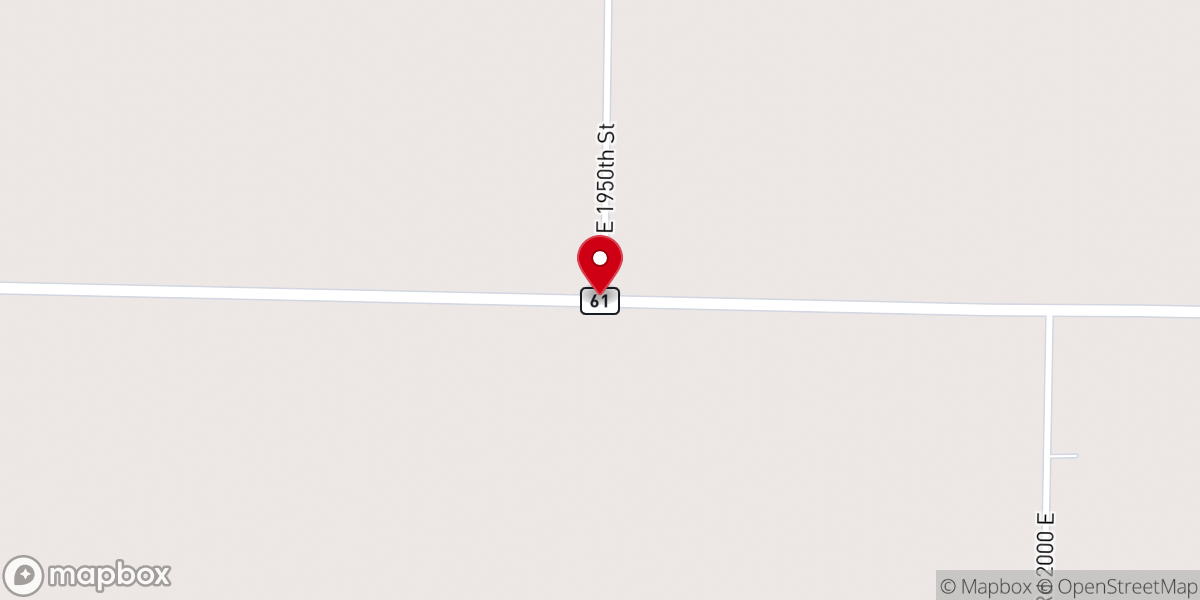 Map showing location of Centennial Ebenezer Church