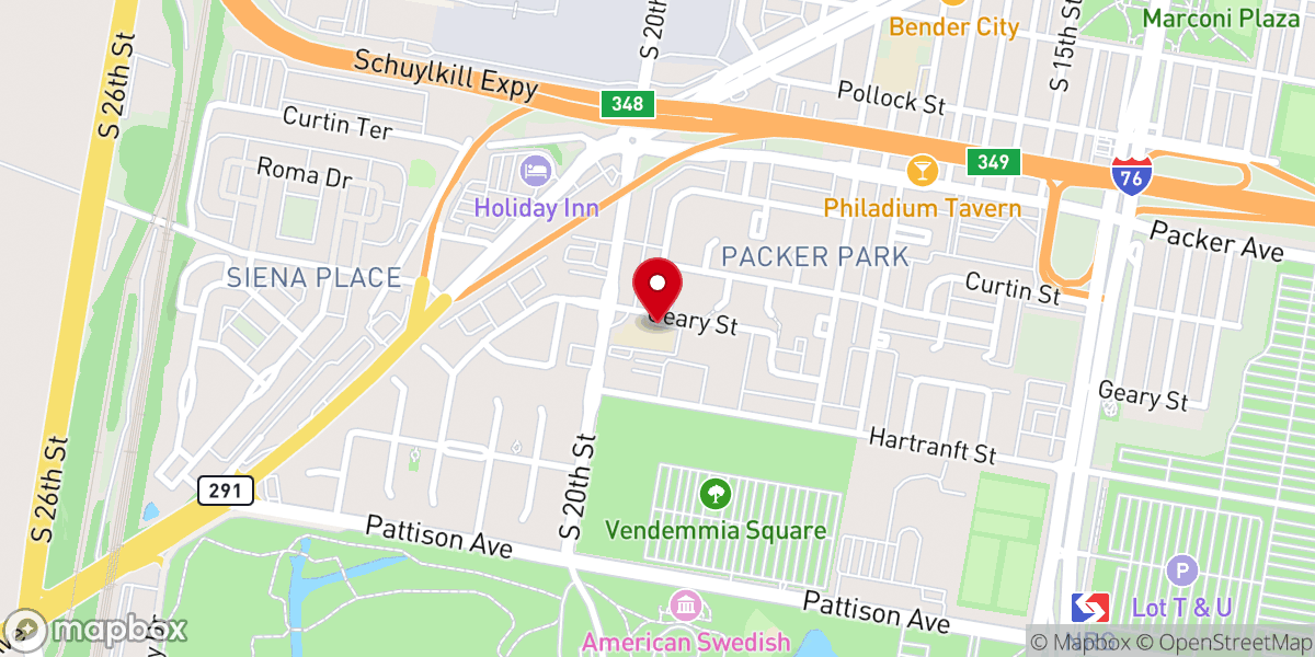 Map showing location of City Life Church