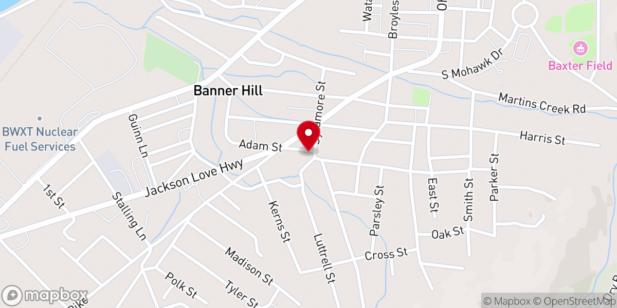 Map showing location of Haven of Love Church