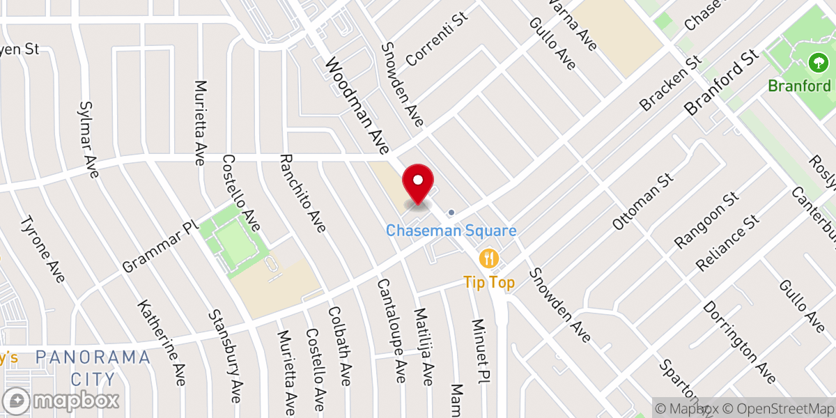 Map showing location of Symbol of Love Wedding Chapel