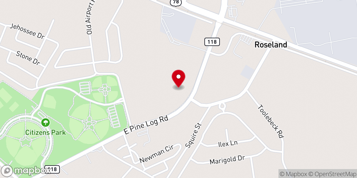 Map showing location of Calvary Chapel Aiken