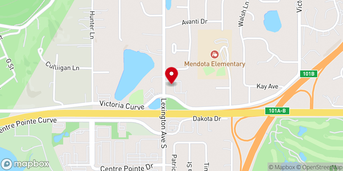 Map showing location of Holy Family Maronite Catholic Church