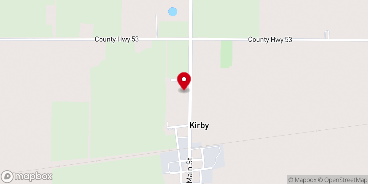 Map showing location of Saint Mary's Catholic Church