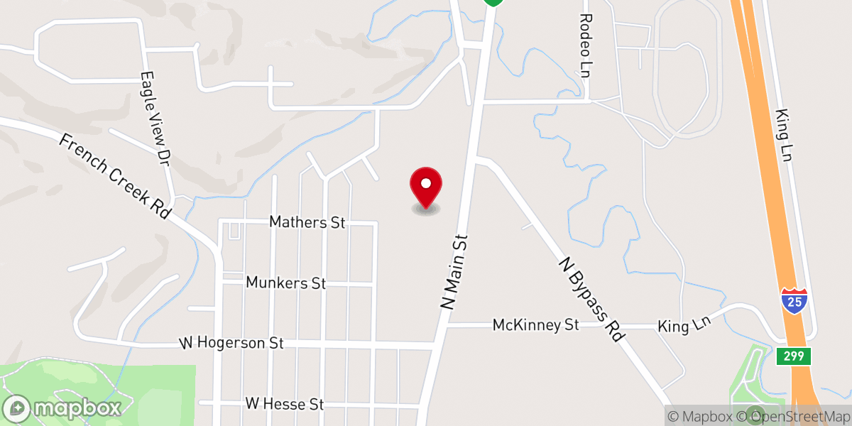 Map showing location of Summit Church