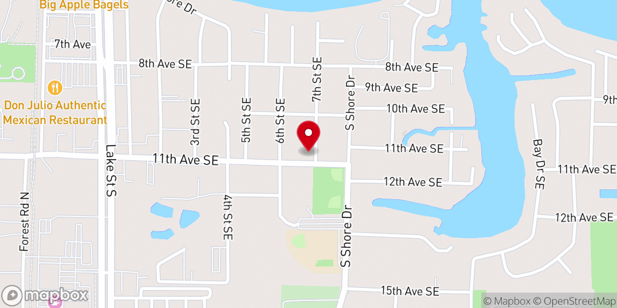Map showing location of Mike & Mona Ministries