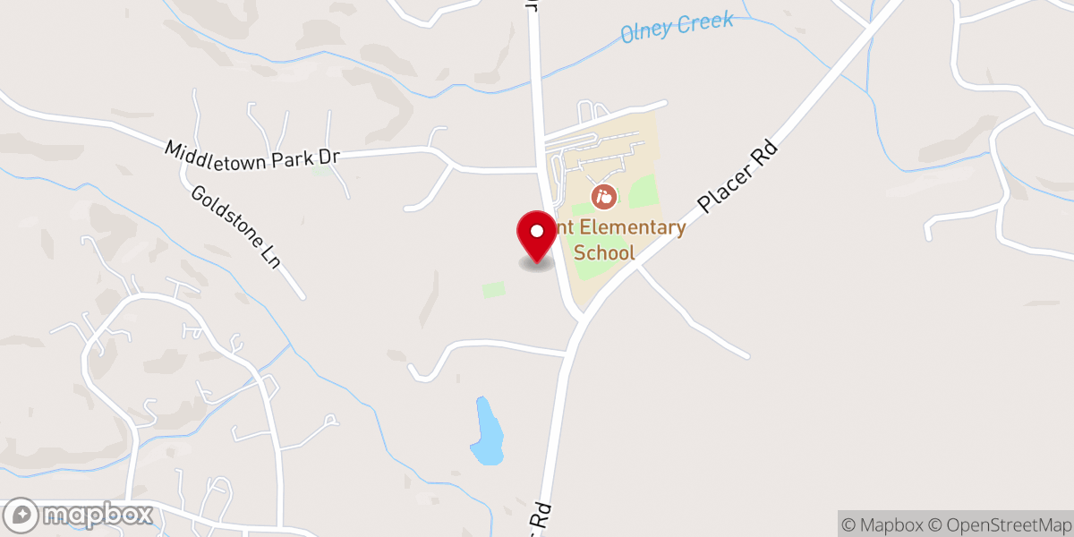 Map showing location of Westside Church | Redding