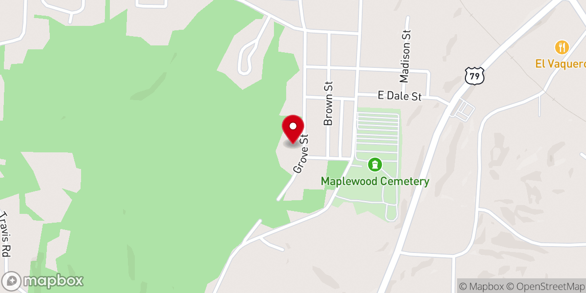 Map showing location of Church on the Hill Inc