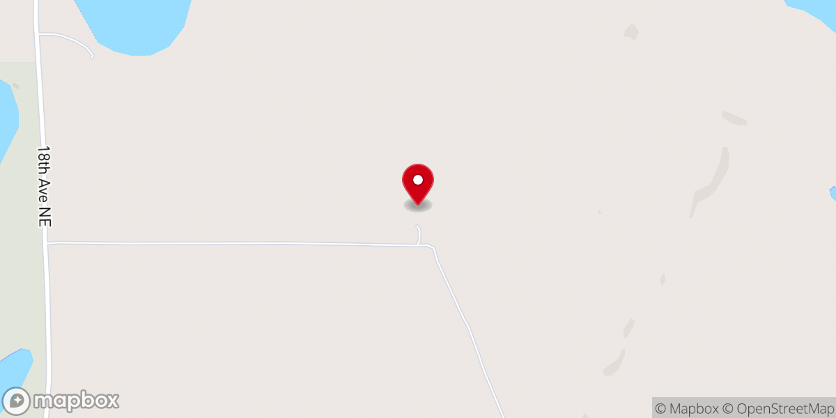 Map showing location of Vinje Church