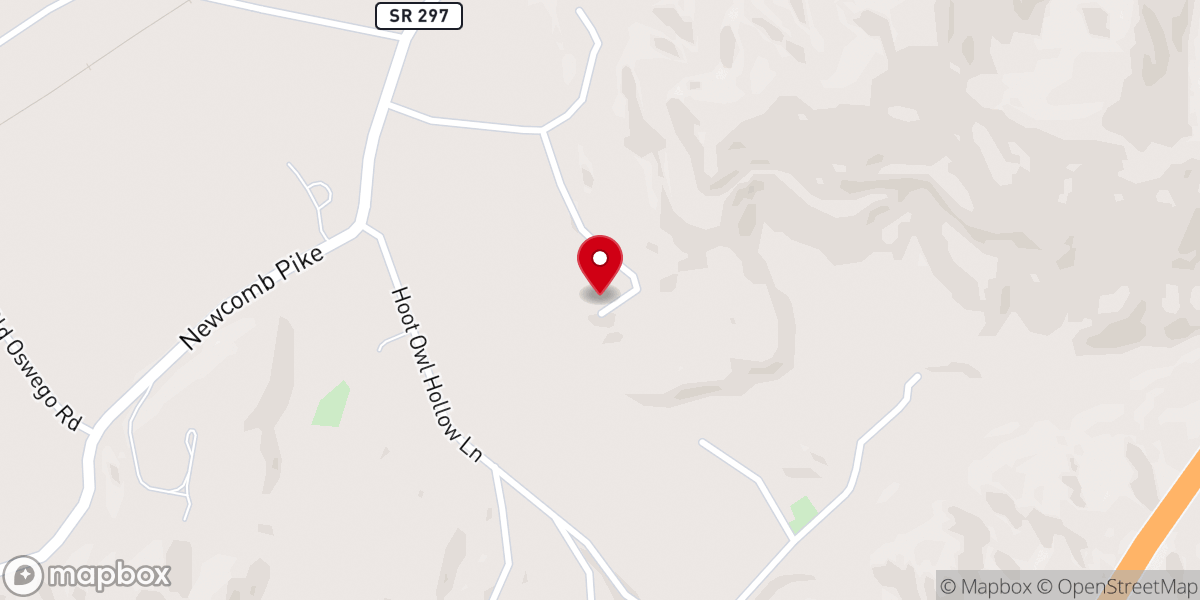 Map showing location of Jellico Seventh-day Adventist Church