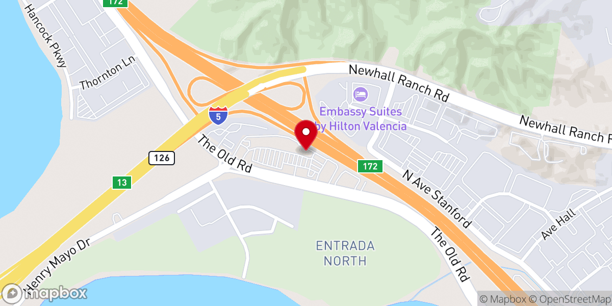 Map showing location of The Venue Valencia