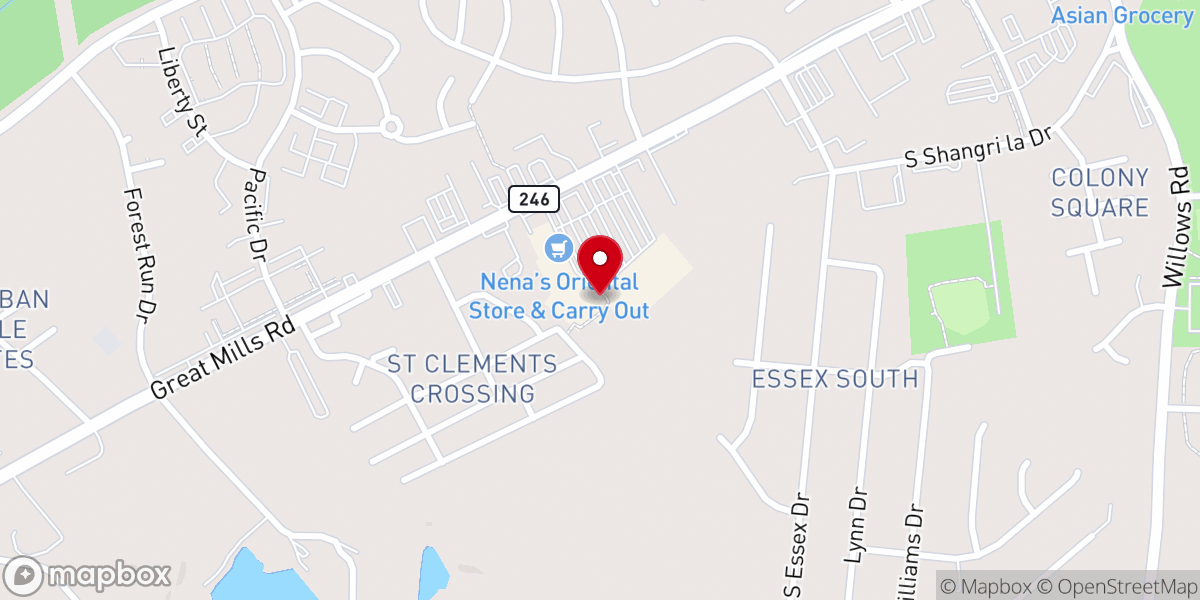 Map showing location of Free Worship Ministries International
