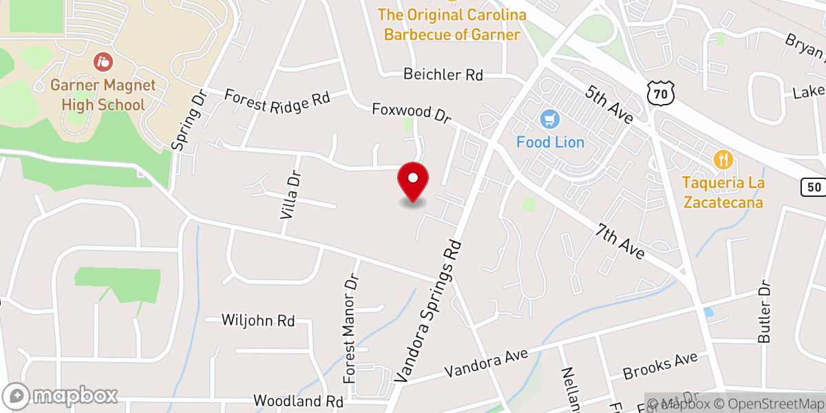 Map showing location of St Mary's Child Development Center