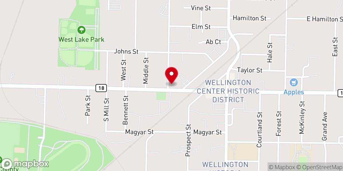 Map showing location of Awakening Church