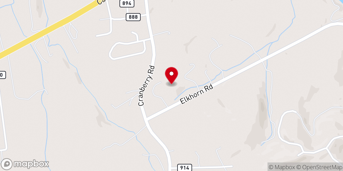 Map showing location of Great Hope Baptist Church