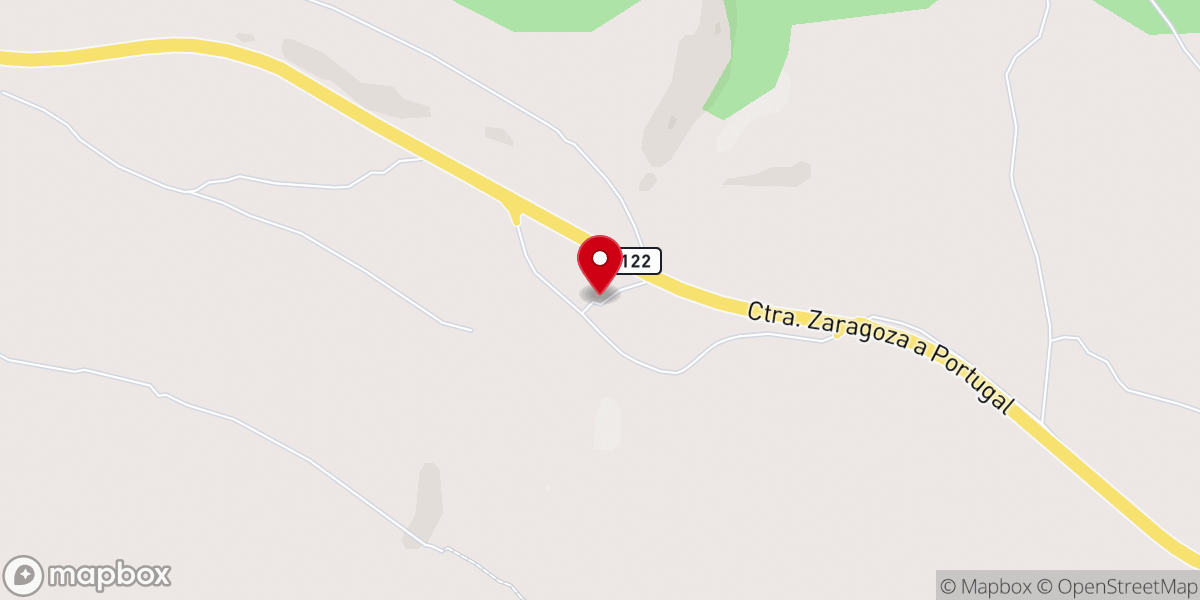 Map showing location of Ermita de la Virgen del Puerto