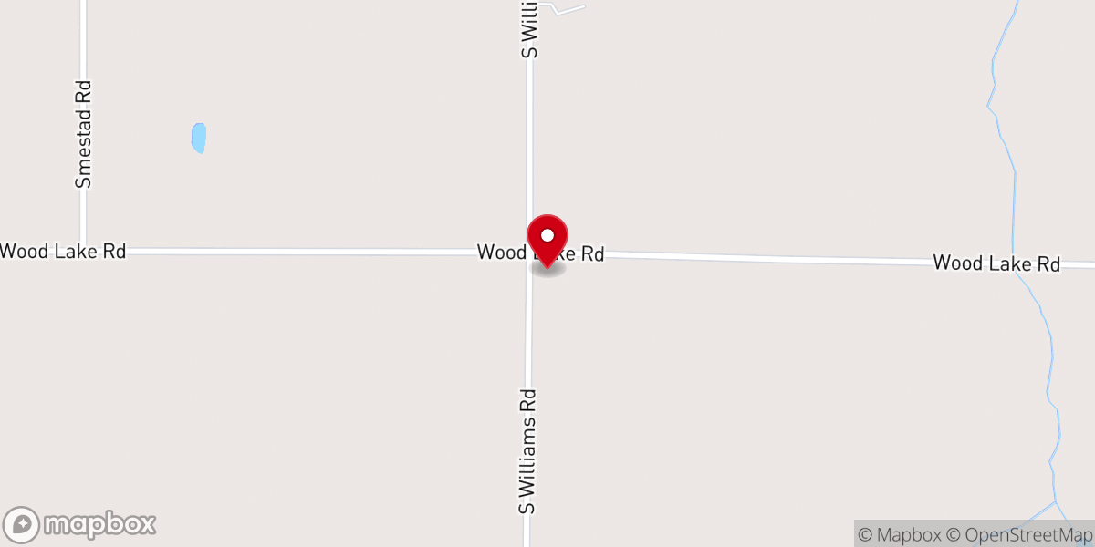 Map showing location of Wood River Christian Fellowship