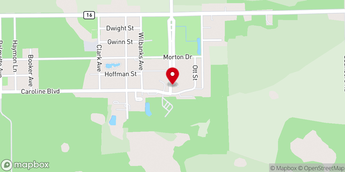 Map showing location of Penney Memorial Church, FL