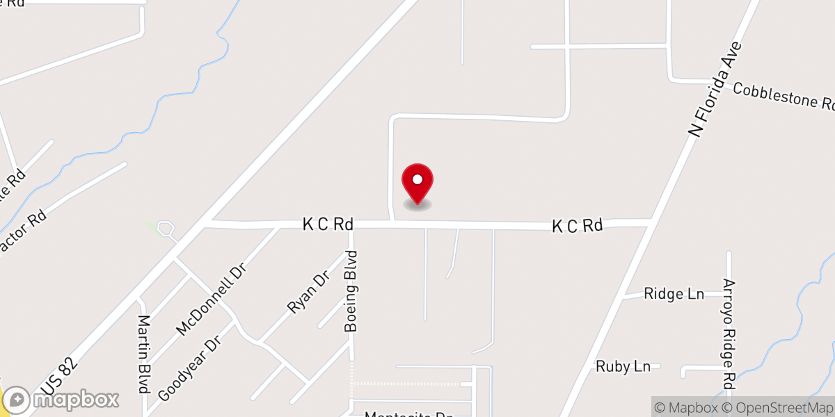 Map showing location of Saving Grace Church