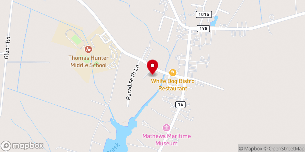Map showing location of Central Methodist Church